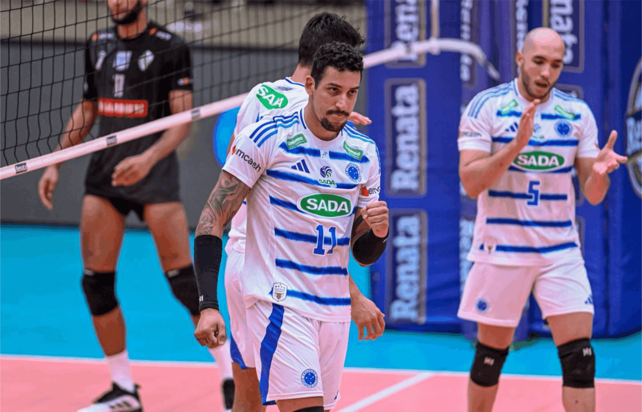 Cruzeiro vence Defensores de Banfield e confirma favoritismo no Sul-Americano de Vôlei Masculino