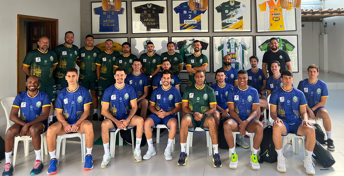 Montes Claros Vôlei inicia pré-temporada mirando o Campeonato Mineiro e à Superliga Masculina