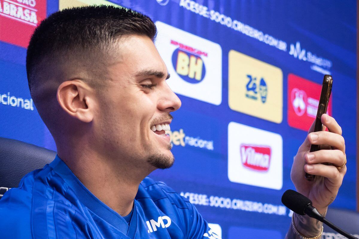 Gabriel Pec explica por que escolheu o Cruzeiro e projeta novo capítulo da carreira: “Encontrei o projeto certo”