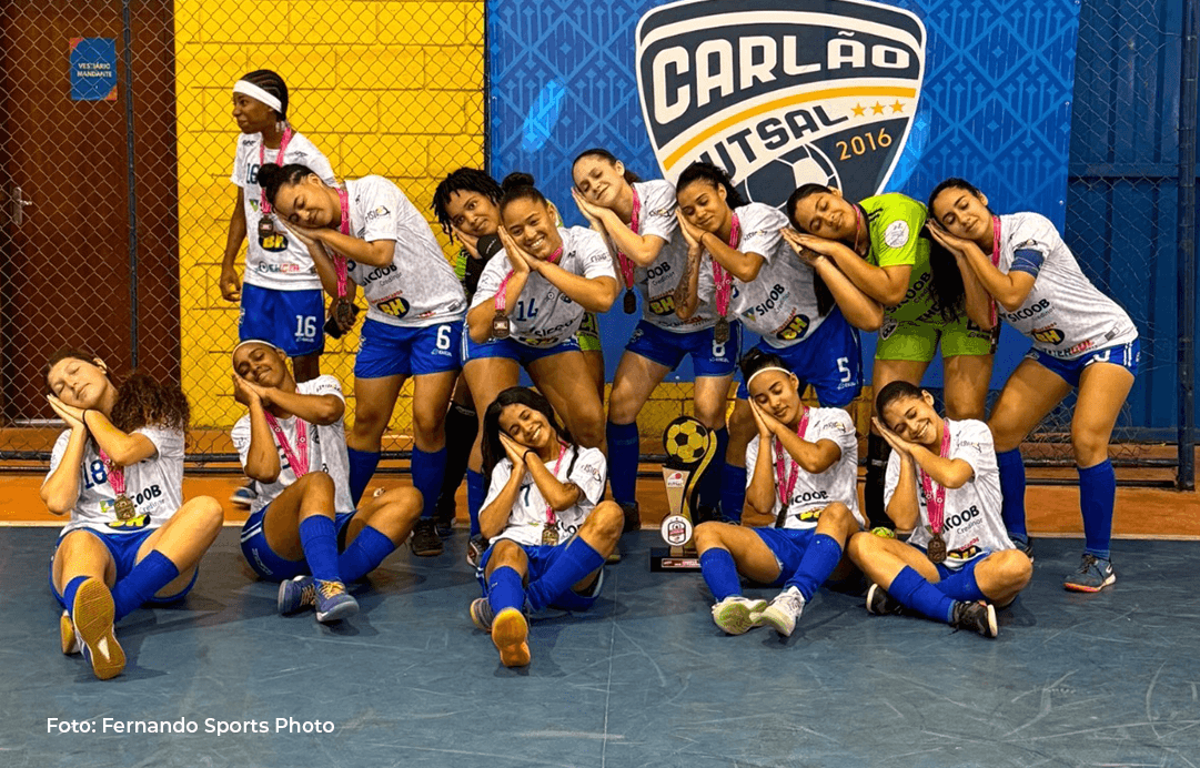 AMEF/Carlão Futsal conquista título invicto do Campeonato Mineiro do Interior Sub-20 Feminino