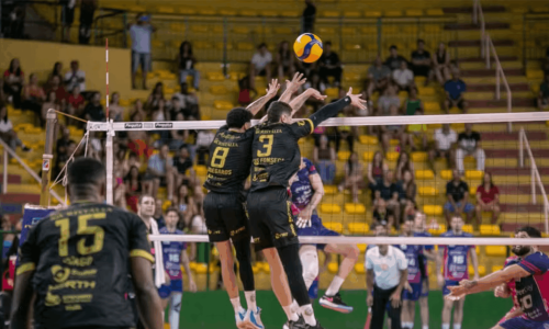 Montes Claros Vôlei sofreu a primeira derrota na Superliga B