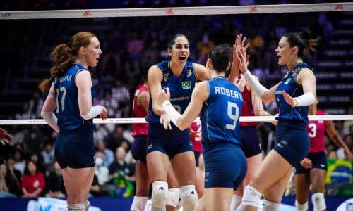 Brasil encara o Japão nas quartas da Liga das Nações Feminina e inicia caminhada rumo ao título